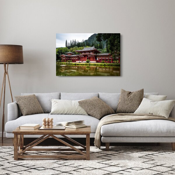Obraz - Budhistický kláštor (90x60 cm)