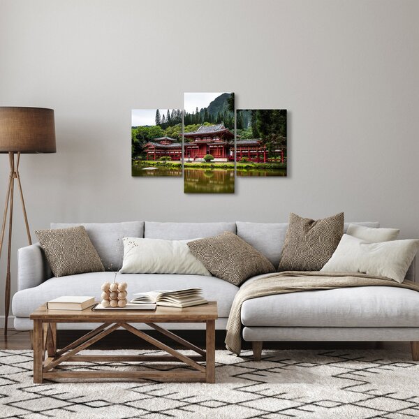 Obraz - Budhistický kláštor (90x60 cm)