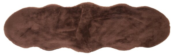 UMELÁ KOŽUŠINA, 55/160 cm, hnedá - Koberce