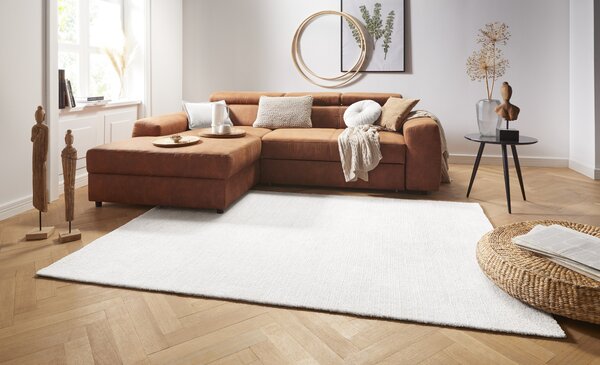Hanse Home , Kusový koberec Cloud 103936 Cream, 120x170, biela, obývacia izba
