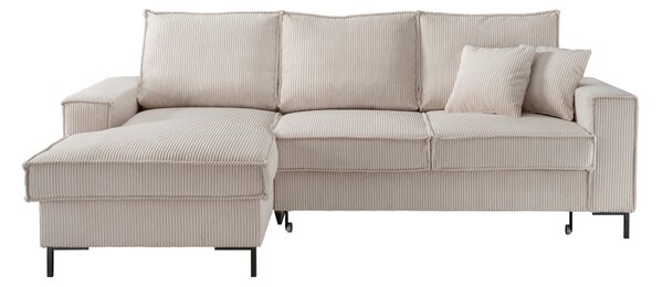 ROHOVÁ SEDAČKA, textil, béžová P & B - Sedačky, Online Only