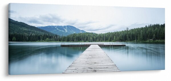 Obraz - Pri pohľade z móla (120x50 cm)