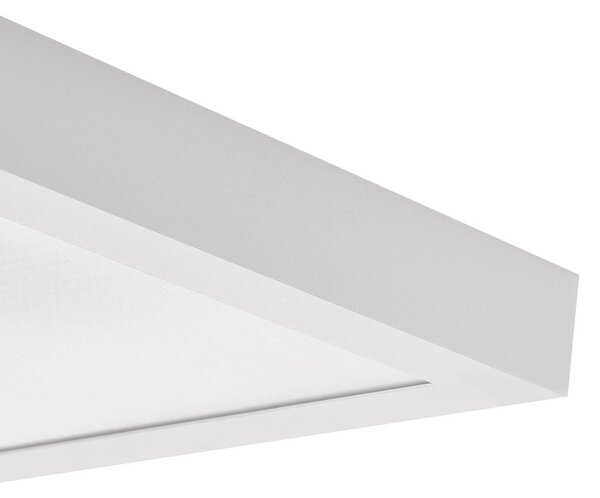 LED panel PRO OFFICE SANO, 63 x cm, stmievateľné, biely, kovový, Biela / opálová, Pracovňa / Kancelária, Hliník