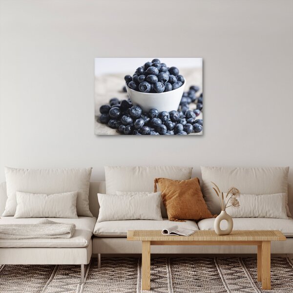 Obraz - Čučoriedky (70x50 cm)