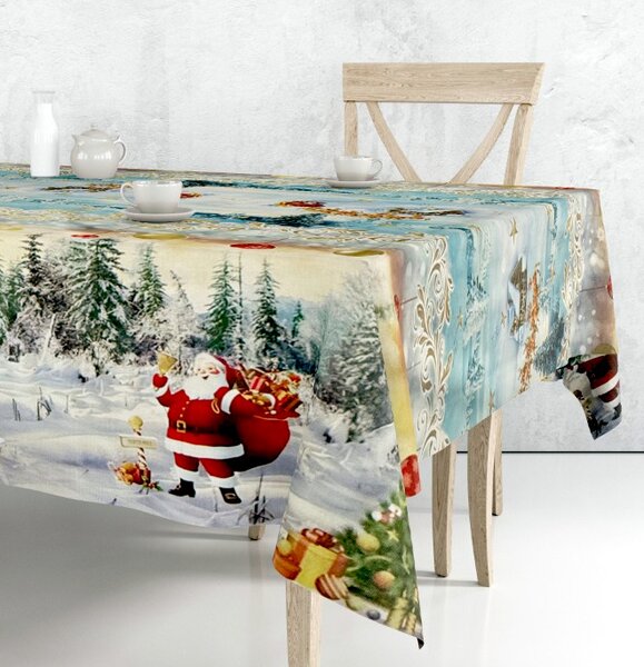 Obrus ​​PVC M-133A - Vianočný - Role 140cm x 20m