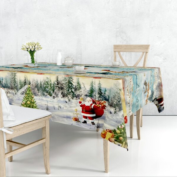 Obrus ​​PVC M-133A - Vianočný - Role 140cm x 20m