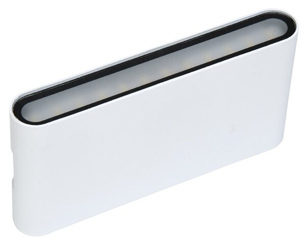 LED fasádne svietidlo s nastaviteľnou teplotou farby 2x6W biele (ZFP12-BI)