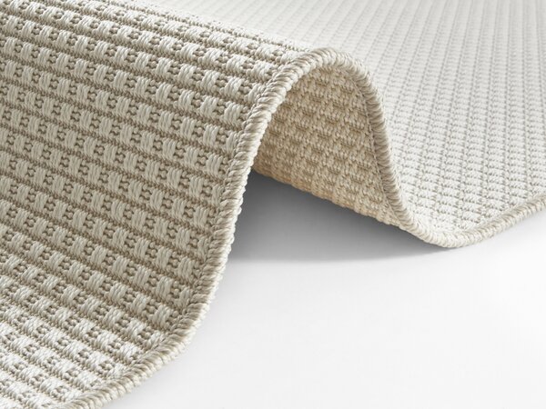 BT Carpet , Behúň Nature 104270 Ivory – na von aj na doma, 80x250, biela, chodba / predsieň