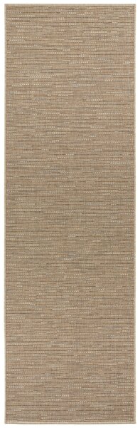 BT Carpet - Hanse Home koberce Behúň Nature 104264 Grey / Gold – na von aj na doma - 80x150 cm