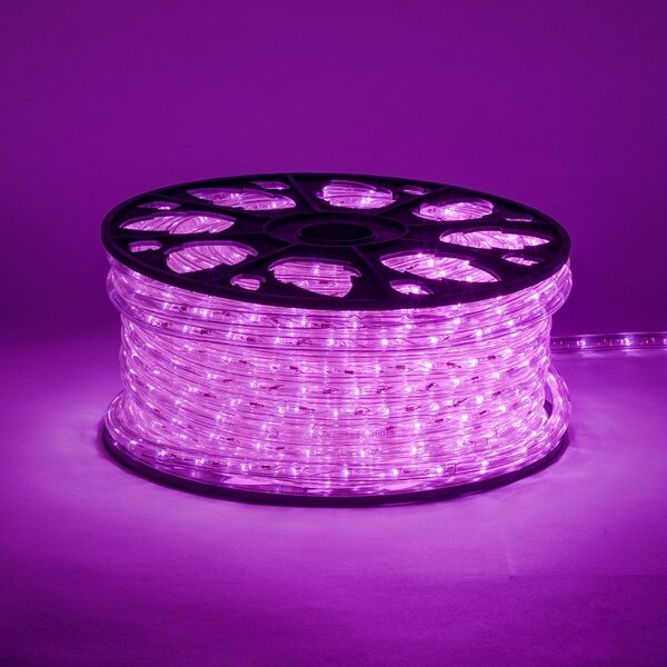DECOLED LED svetelná trubica - 50m, ružová, 1500 diód