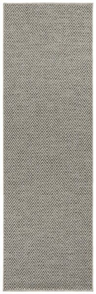 BT Carpet - Hanse Home koberce Behúň Nature 104269 Grey / Anthracite – na von aj na doma - 80x150 cm