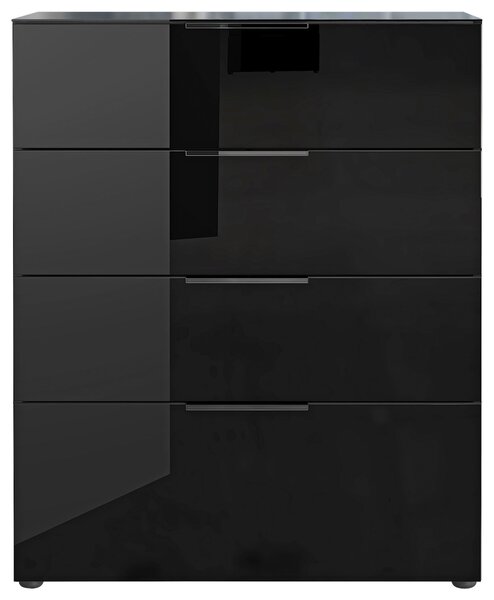 KOMODA, čierna, 83/102/42 cm Premium Living - Komody