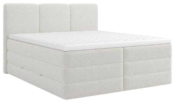 BOXSPRINGOVÁ POSTEĽ, 180/200 cm, biela MID.YOU - Online Only spálne, Online Only