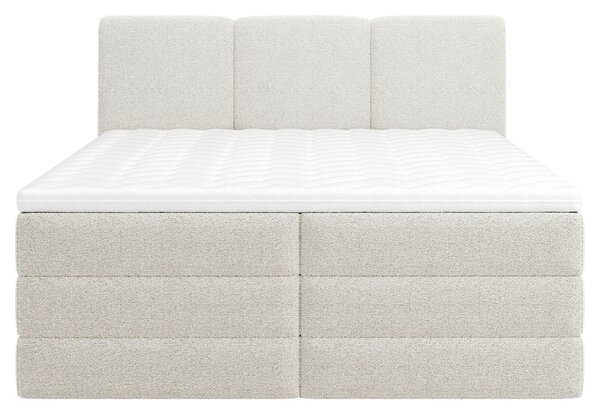 BOXSPRINGOVÁ POSTEĽ, 180/200 cm, biela MID.YOU - Online Only spálne, Online Only