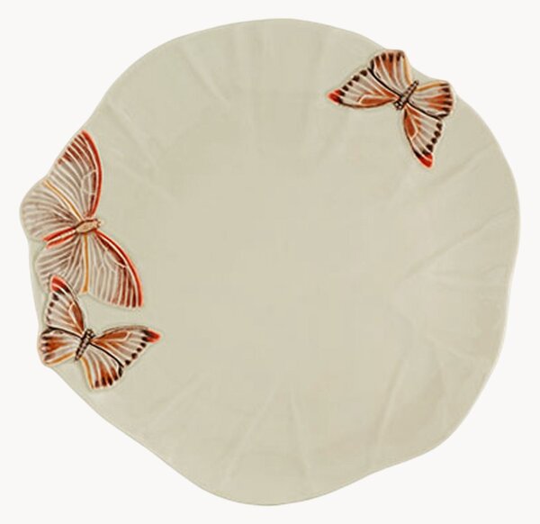 Keramické servírovacie taniere Cloudy Butterflies, 2 ks