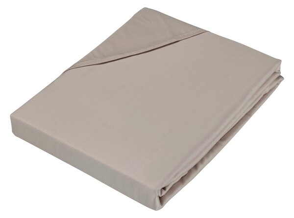 POSTEĽNÁ PLACHTA, satén, taupe, 180/260 cm Novel - Obliečky & plachty