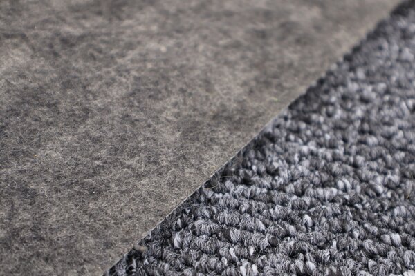 Condor Carpets , Behúň na mieru Promenade 8727 antra, šíre 67 cm, šedá, chodba / predsieň