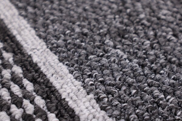 Condor Carpets , Behúň na mieru Promenade 8727 antra, šíre 67 cm, šedá, chodba / predsieň