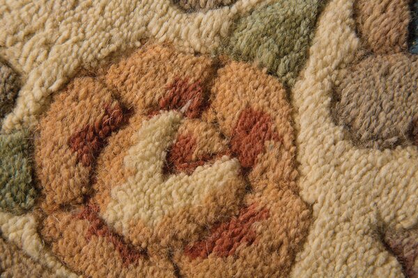 Flair Rugs , Ručne všívaný kusový koberec Lotus premium Blue, 75x150, modrá, chodba / predsieň