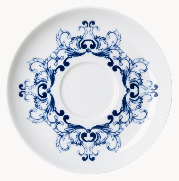 Porcelánové podšálky True Blue, 6 ks