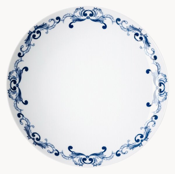 Porcelánové plytké taniere True Blue, 6 ks