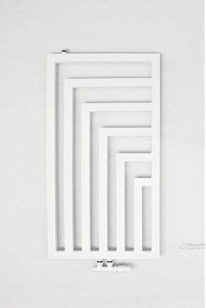 Regnis Kreon, vykurovacie teleso 550x1500 mm, 630W, biela, KR150/55/D500/WHITE