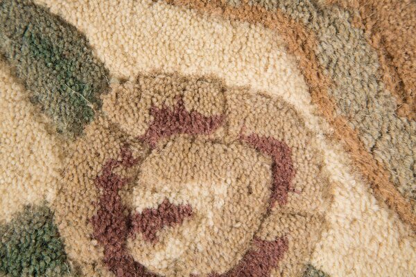 Flair Rugs , Ručne všívaný kusový koberec Lotus premium Fawn, 75x150, béžová, chodba / predsieň