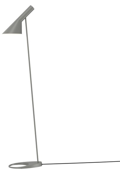 Stojacie Lampa Louis Poulsen, AJ, Sivá, Obývacia izba, Kov, Dizajnový