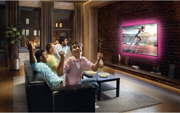 Ledvance - LED RGB stmievateľný pásik FLEX TV MOOD 1m LED/4W/5V + diaľkový ovládač