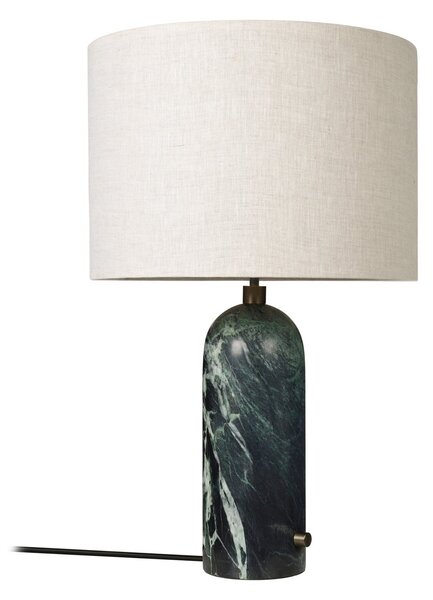 Stolové Lampa GUBI, Gravity Large, stmievateľné, Zelená, Obývacia izba, Kameň, Dizajnový