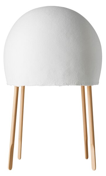 Stolové Lampa Foscarini, Kurage, Biela, Obývacia izba, Drevo, Dizajnový