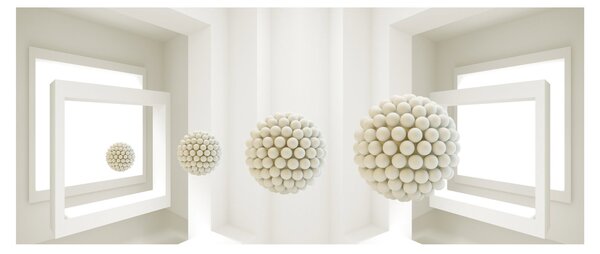 Obraz - Pohľad dovnútra - abstraktné (120x50 cm)