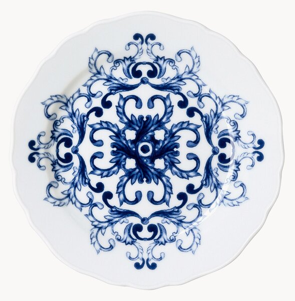 Porcelánové dezertné tanieriky True Blue, 6 ks