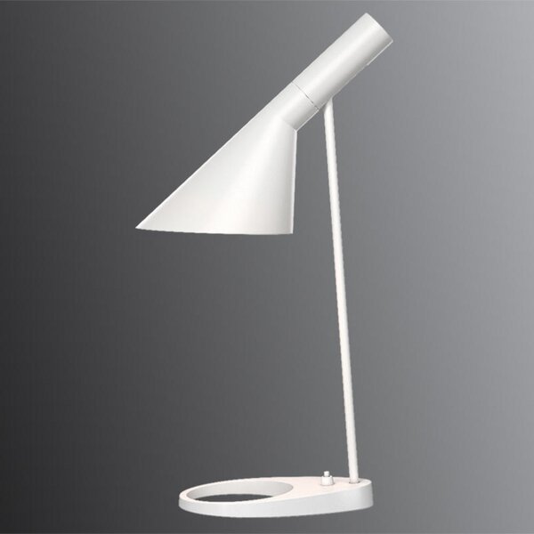 Stolové Lampa Louis Poulsen, AJ, Biela, Obývacia izba, Kov, Dizajnový