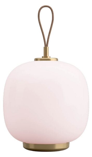 Stolové Lampa Louis Poulsen, Pudrová, Obývacia izba, Sklo