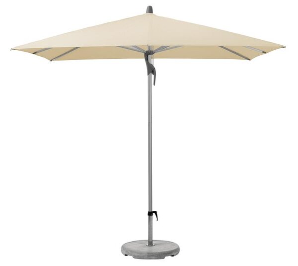 Glatz Profesionálny slnečník Fortino, Glatz, štvorcový 240x240 cm (2,4x2,4 m), natur, rám eloxovaný hliník, poťah polyester 220 g/m2