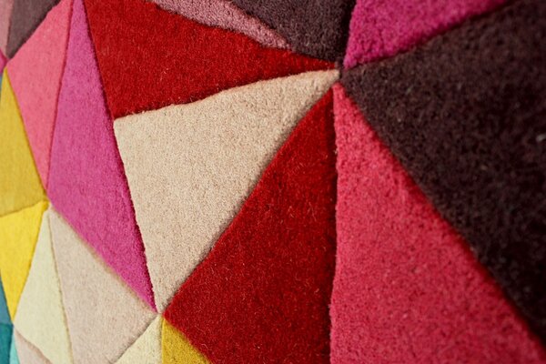 Flair Rugs , Ručne všívaný behúň Illusion Falmouth Multi, 60x230, viacfarebná, chodba / predsieň