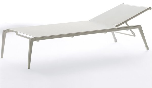 Fast Hliníkové stohovateľné ležadlo Ushuaia, Fast, 207x70x101 cm, hliník farba podľa vzorkovníka, výplet Batyline kat. R1 farba podľa vzorkovníka