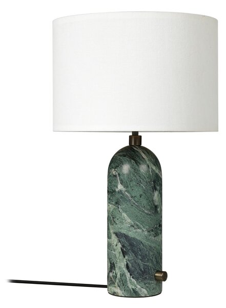 Stolové Lampa GUBI, Gravity Small, stmievateľné, Zelená, Obývacia izba, Kameň, Dizajnový