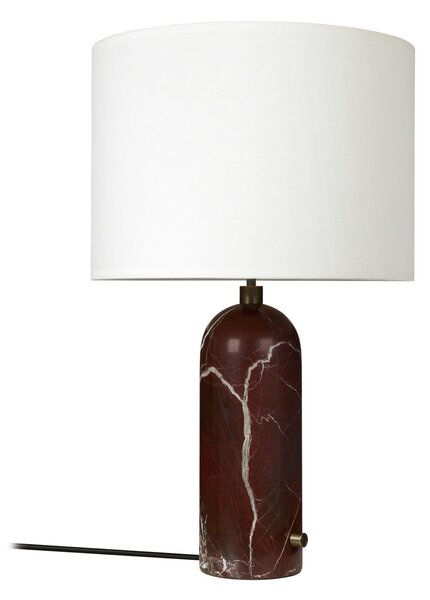Stolové Lampa GUBI, Gravity Large, stmievateľné, Červená, Obývacia izba, Kameň, Dizajnový