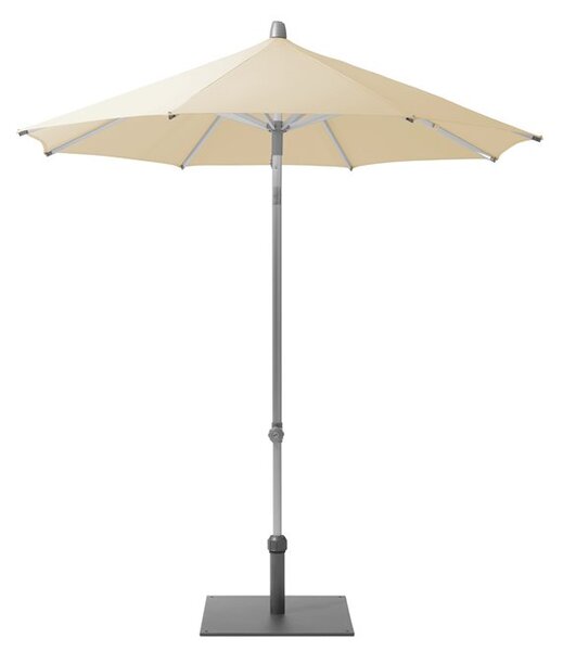 Glatz Slnečník Alu-Push, Glatz, okrúhly 220 cm (2,2 m), rám eloxovaný hliník, poťah polyester 220 g/m2 svetlomodrá (ice bleu)