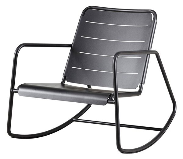 Cane-line Hojdacie nízke kreslo Copenhagen, Cane-line, 72x88x76 cm, rám hliník farba lava grey