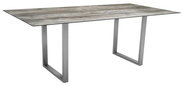 Stern Jedálenský stôl Skid, Stern, obdĺžnikový 200x100x73 cm, rám lakovaný hliník farba podľa vzorkovníka, doska HPL farba podľa vzorkovníka