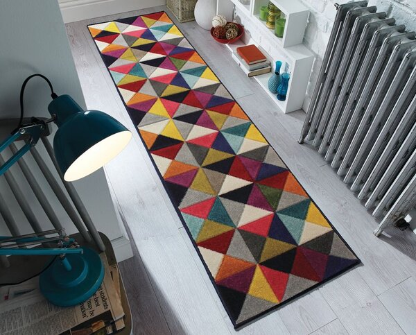 Flair Rugs , Behúň Spectrum Samba Multi, 66x230, viacfarebná, chodba / predsieň