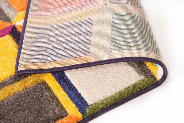 Flair Rugs , Behúň Spectrum Waltz Multi, 66x230, viacfarebná, chodba / predsieň