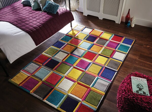 Flair Rugs , Kusový koberec Spectrum Waltz Multi, 120x170, viacfarebná, obývacia izba