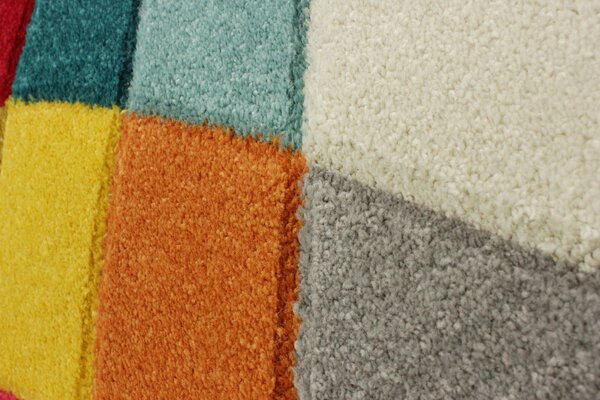 Flair Rugs , Kusový koberec Spectrum Rhumba Multi kruh, 160x160 (priemer) kruh, viacfarebná, obývacia izba