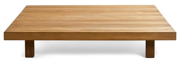 Tribu Teakový konferenčný stolík Vis a Vis sofa, Tribu, štvorcový 99x99x18 cm