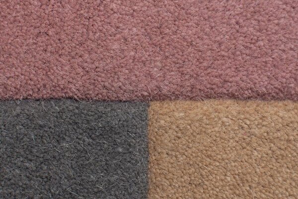 Flair Rugs, Behúň Abstract Collage Pastel, 60x230, ružová, chodba / predsieň