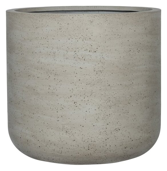 Pottery Pots Vonkajší kvetináč okrúhly Jumbo Charlie S, Beige Washed (farba svetlobéžová), kolekcia Urban, materiál Ficonstone, priemer 73 cm x v 69,5 cm, objem cca 282 l